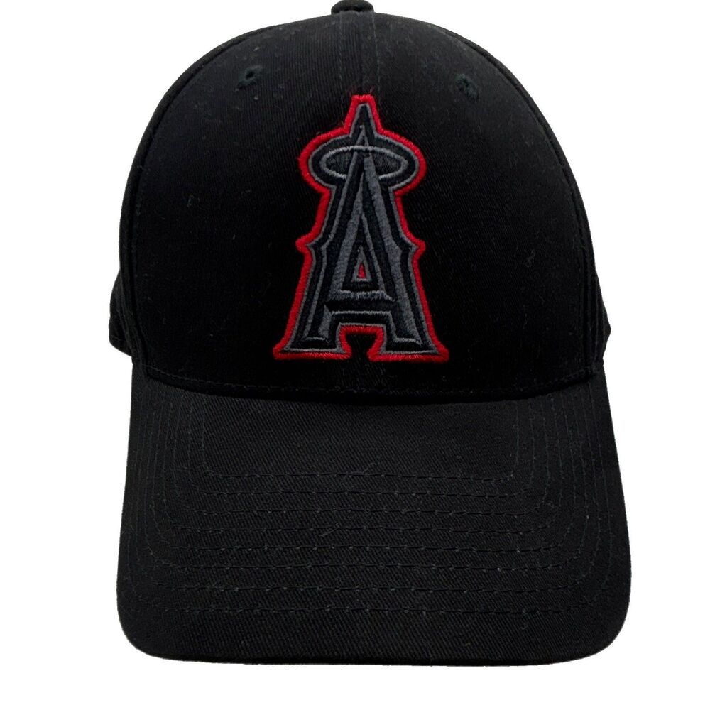 Los Angeles Angels MLB Adjustable Hat Fan Favorite Cap Black One Size